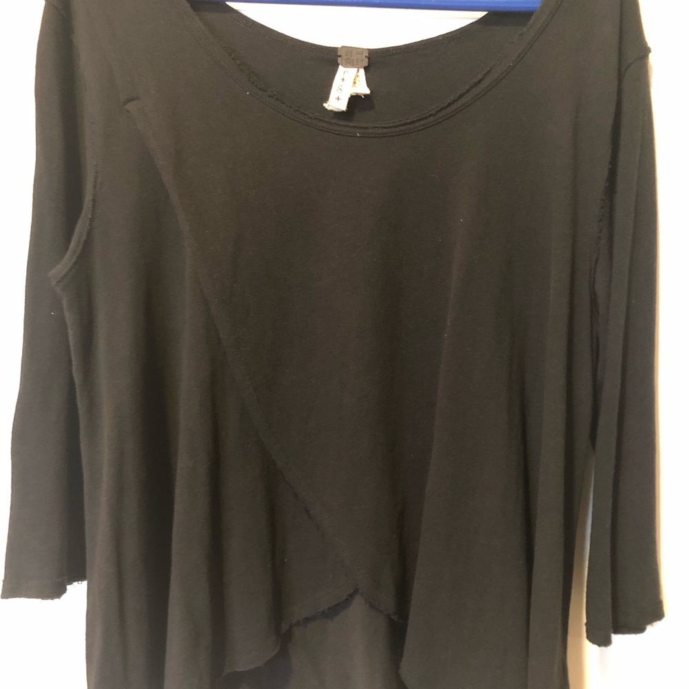 Black Free People cotton top
